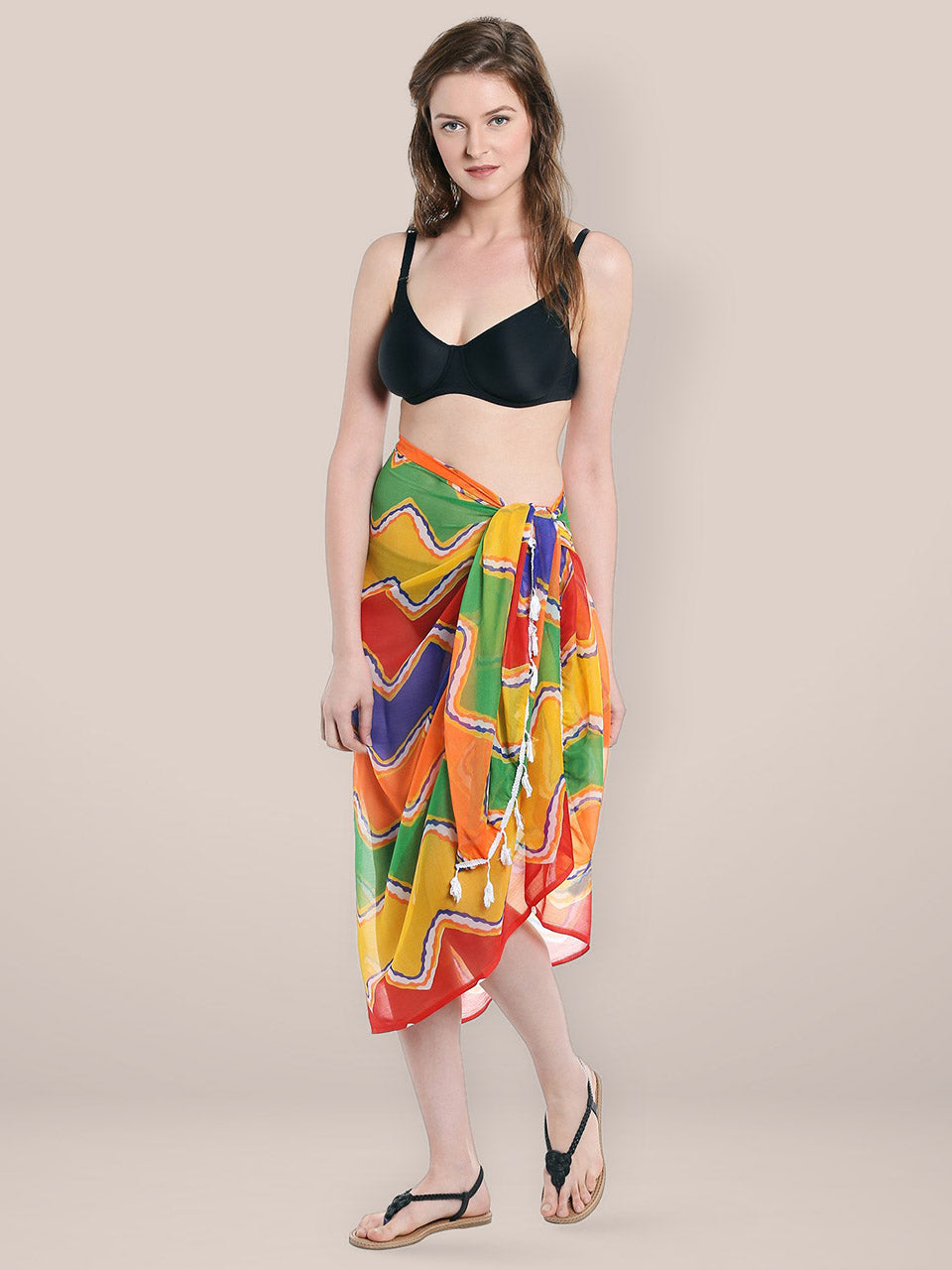 Printed Chiffon Dupatta freeshipping - Dupatta Bazaar