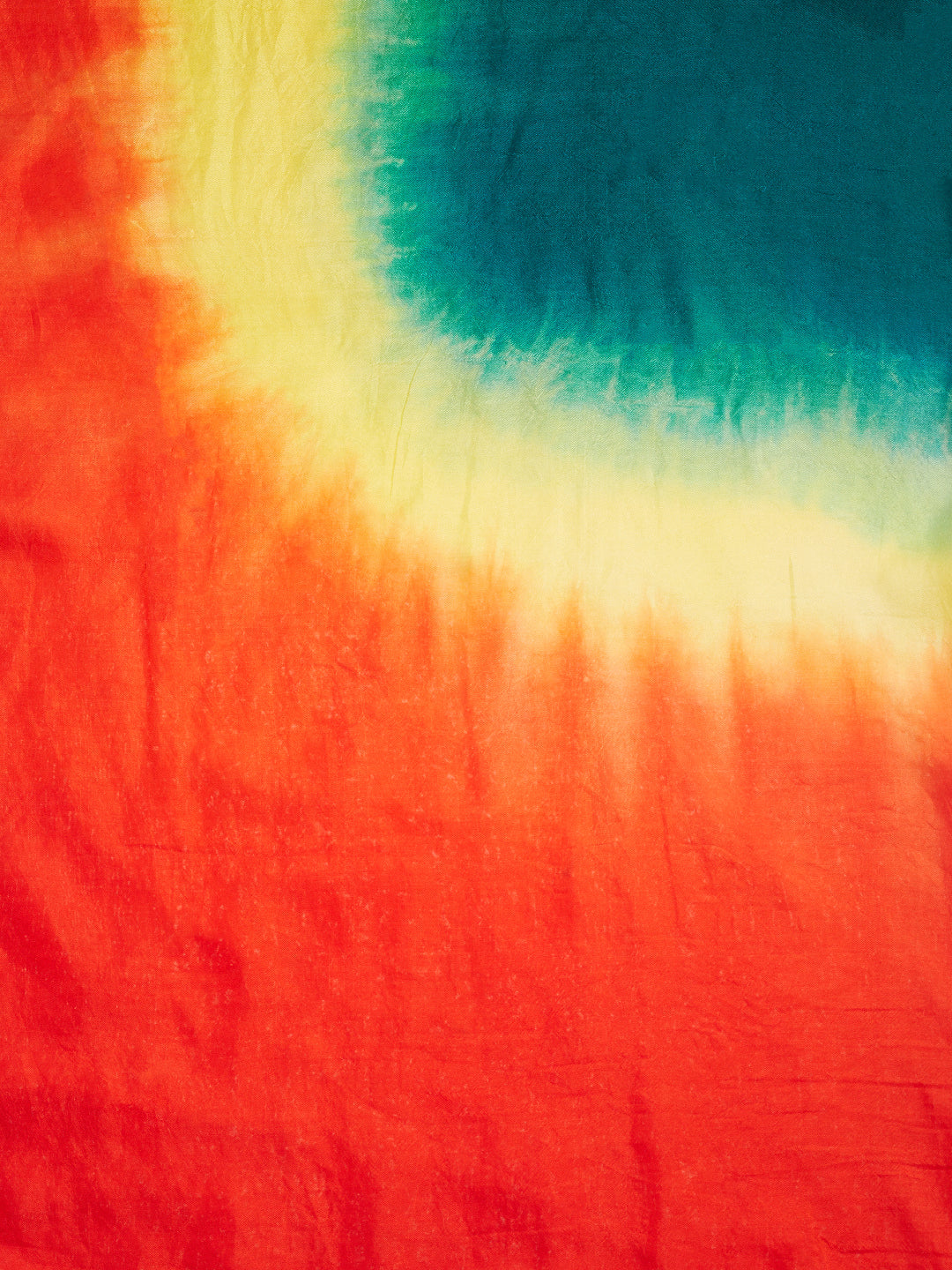 Dupatta Bazaar Woman's Multicoloured Art Silk Dupatta - Dupatta Bazaar