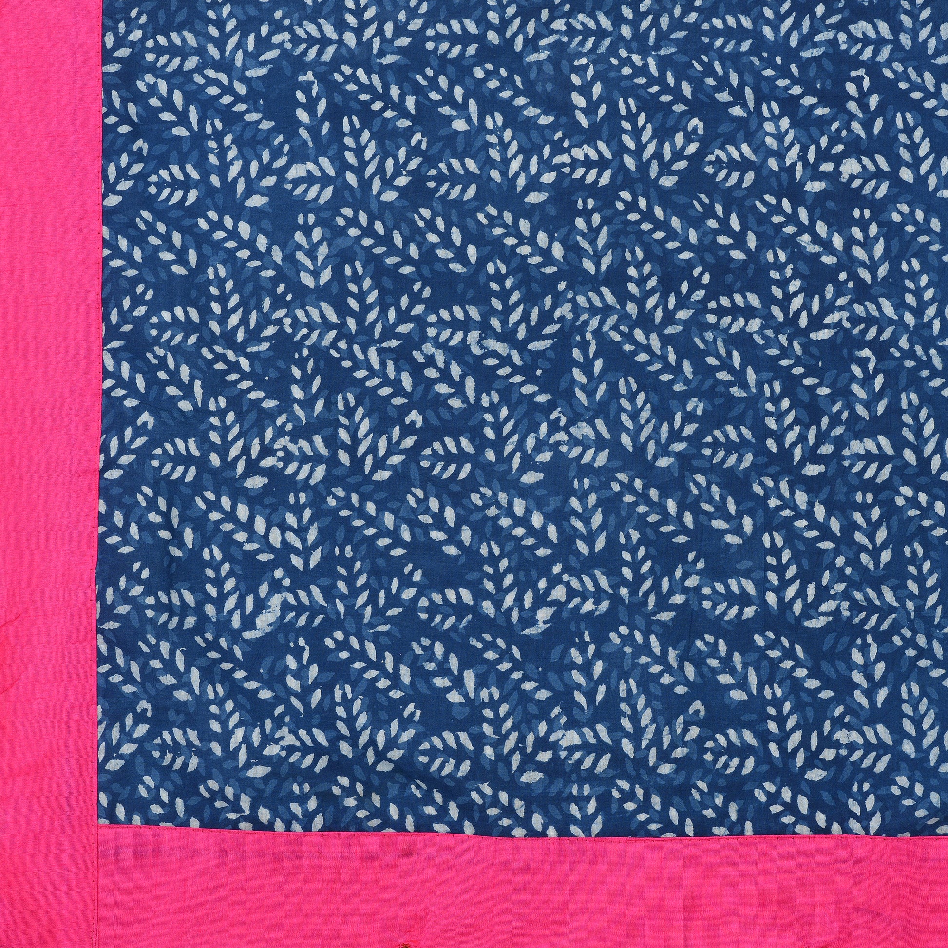Dupatta Bazaar Woman's Printed Indigo Cotton Dupatta - Dupatta Bazaar