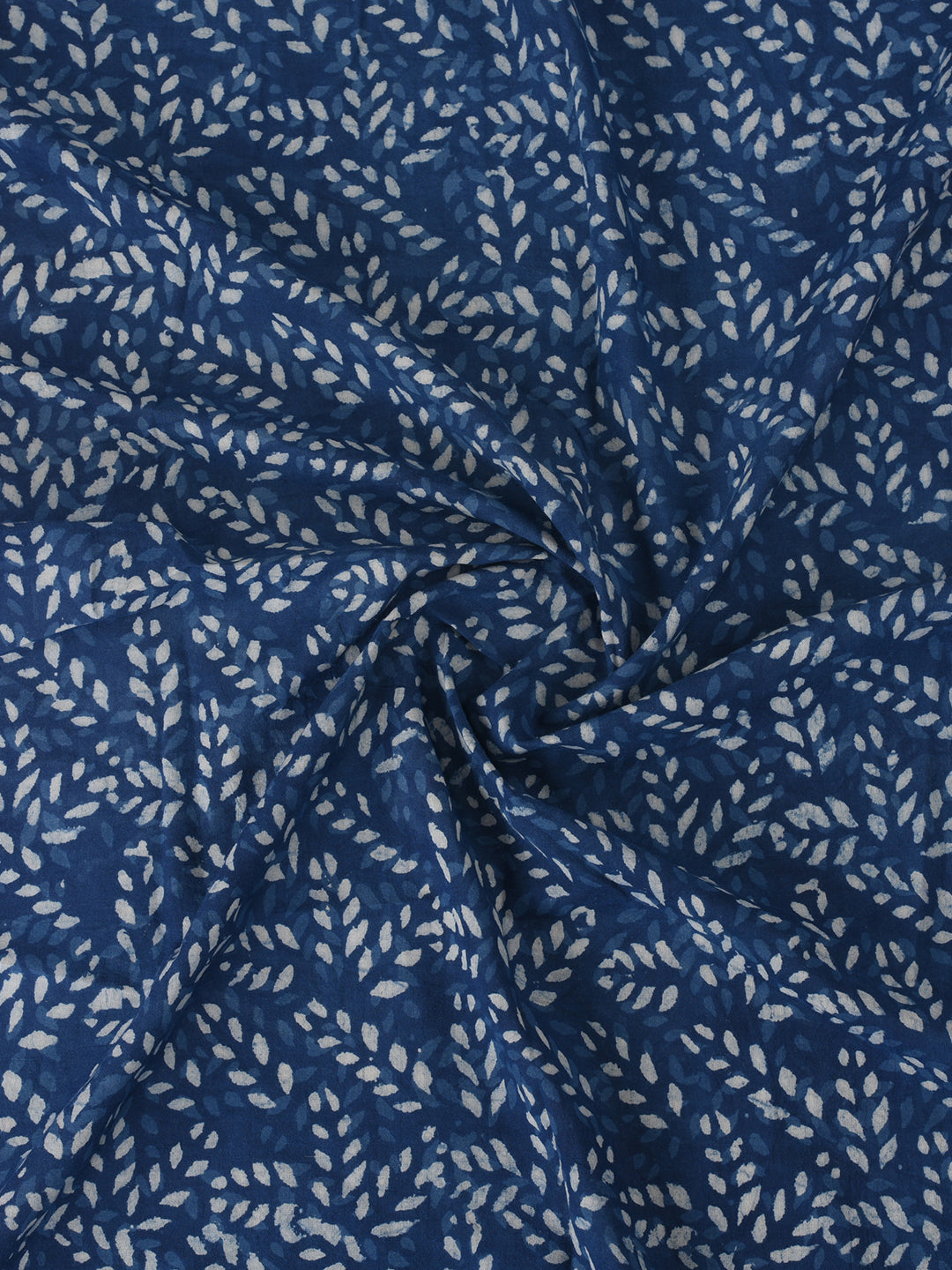 Dupatta Bazaar Woman's Printed Indigo Cotton Dupatta - Dupatta Bazaar