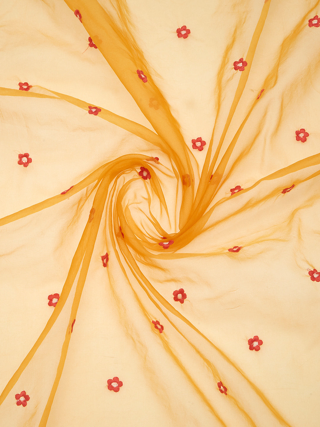 Dupatta Bazaar Woman's Organza Dupatta with Embroidery - Dupatta Bazaar