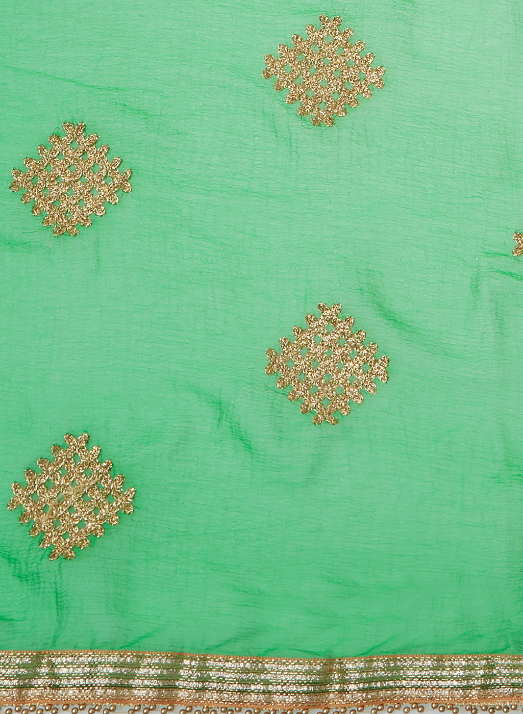 Dupatta Bazaar Woman's Embroidered Chiffon Dupatta - Dupatta Bazaar