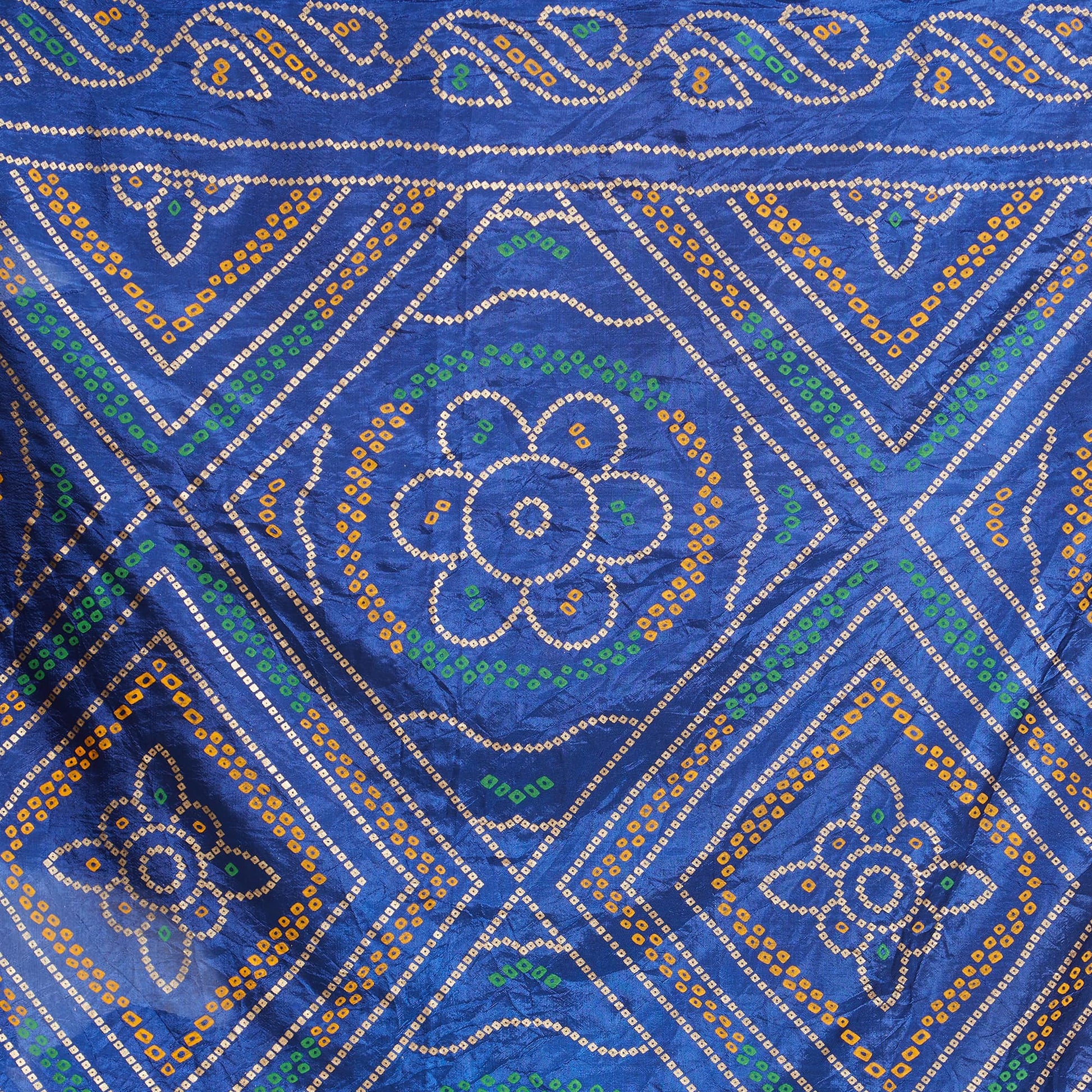 Dupatta Bazaar Woman's Printed Bandhini Silk dupatta - Dupatta Bazaar