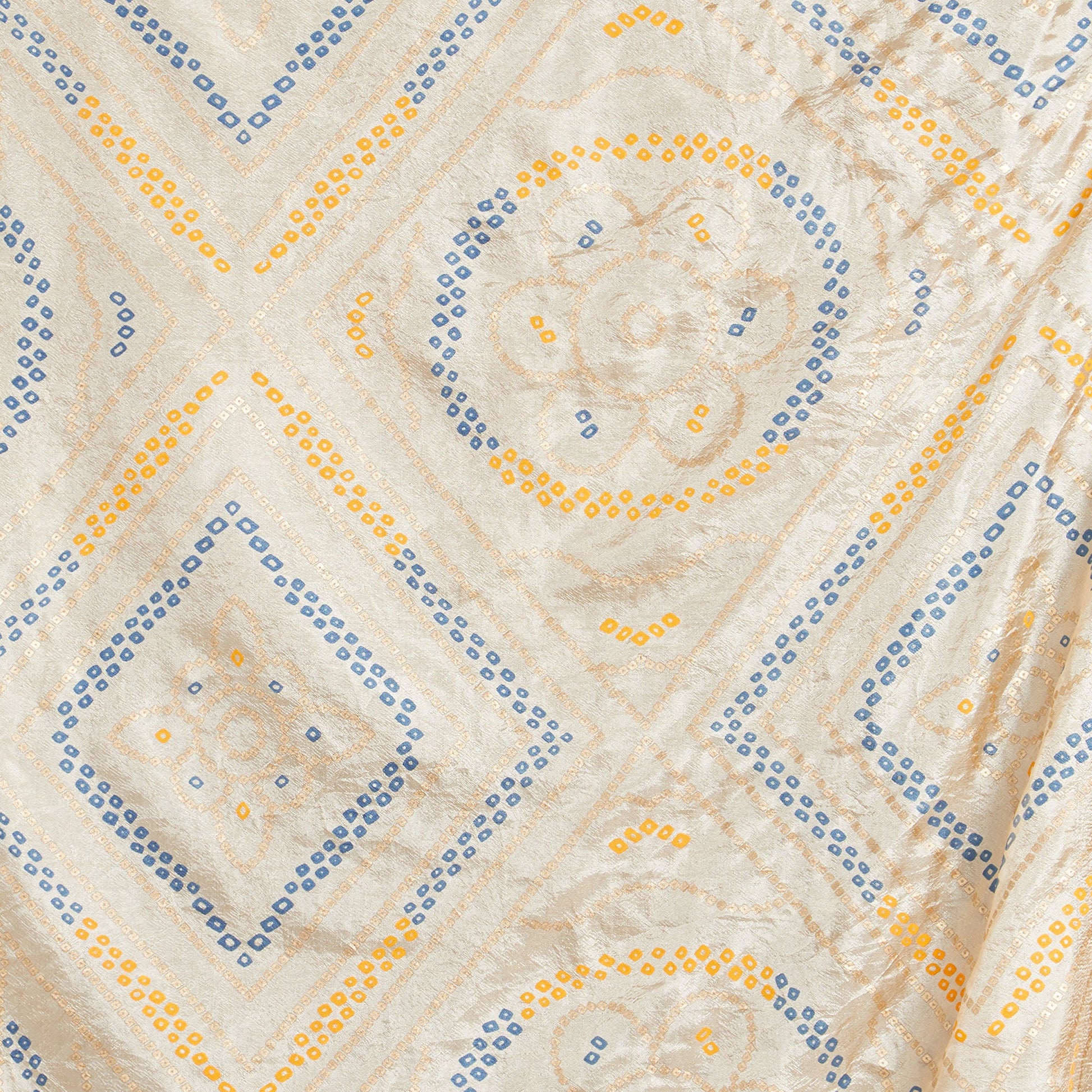Dupatta Bazaar Woman's Printed Bandhini Silk dupatta - Dupatta Bazaar