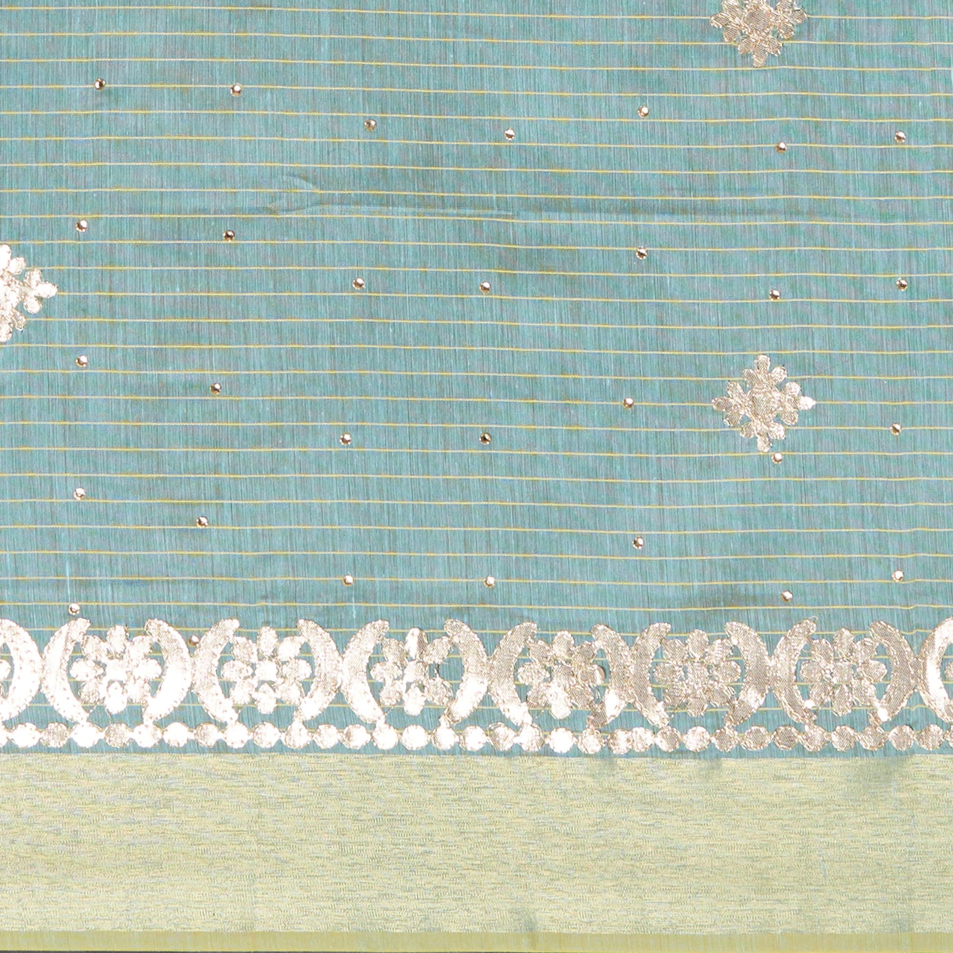 Dupatta Bazaar Woman's Chanderi Dupatta with Gotta Work - Dupatta Bazaar