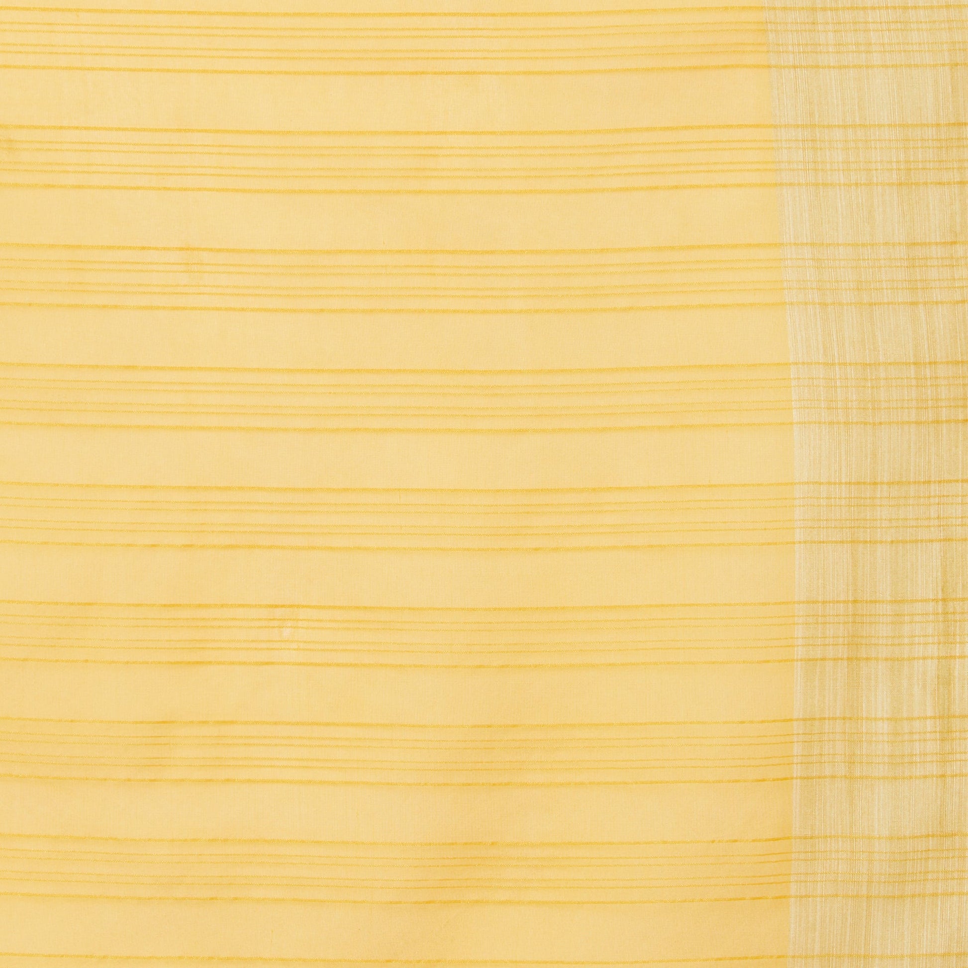 Dupatta Bazaar Woman's Yellow Cotton Silk Dupatta with Golden Woven Border. - Dupatta Bazaar
