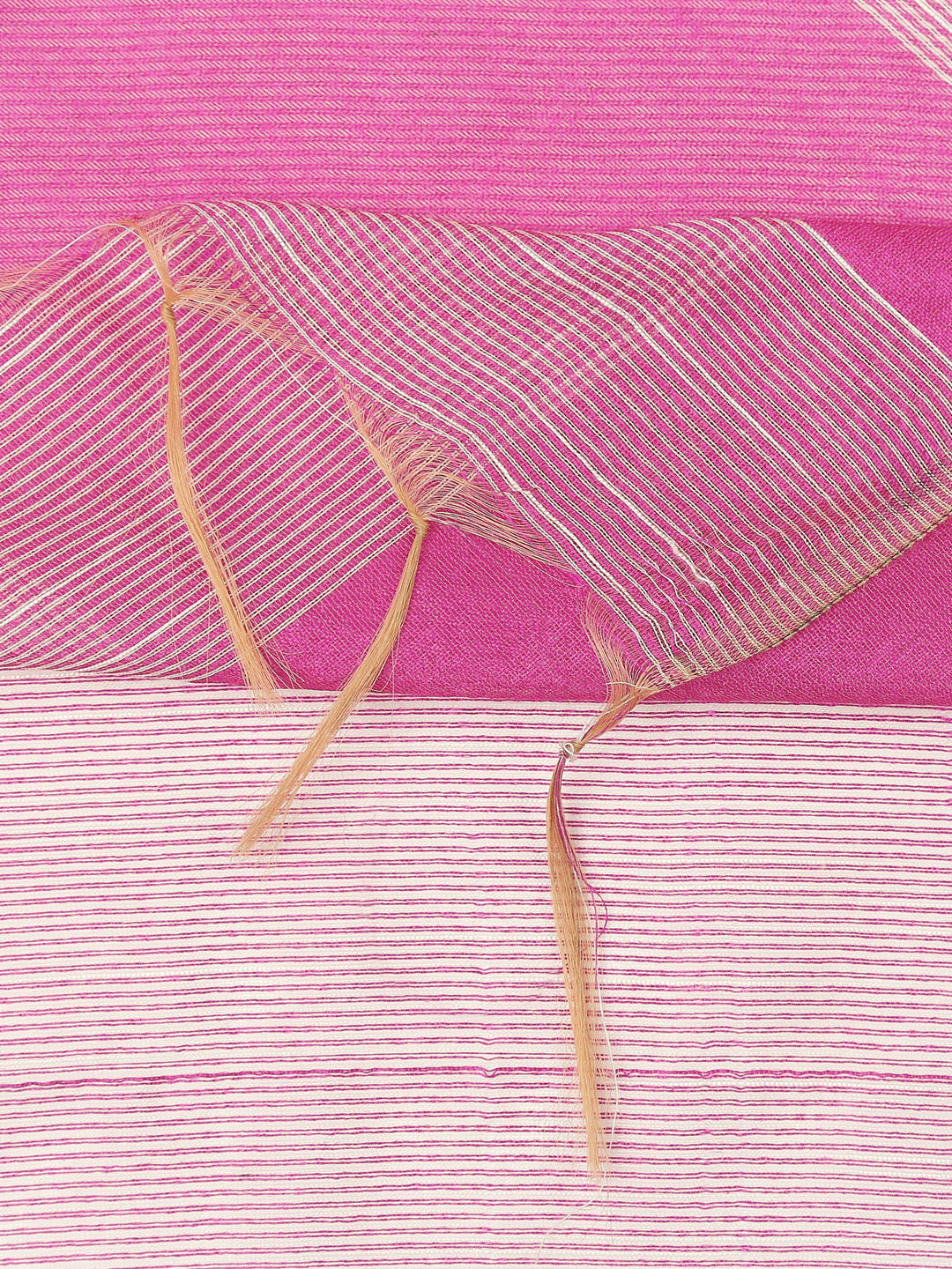 Dupatta Bazaar Woman's Blended Silk Pink Dupatta. - Dupatta Bazaar