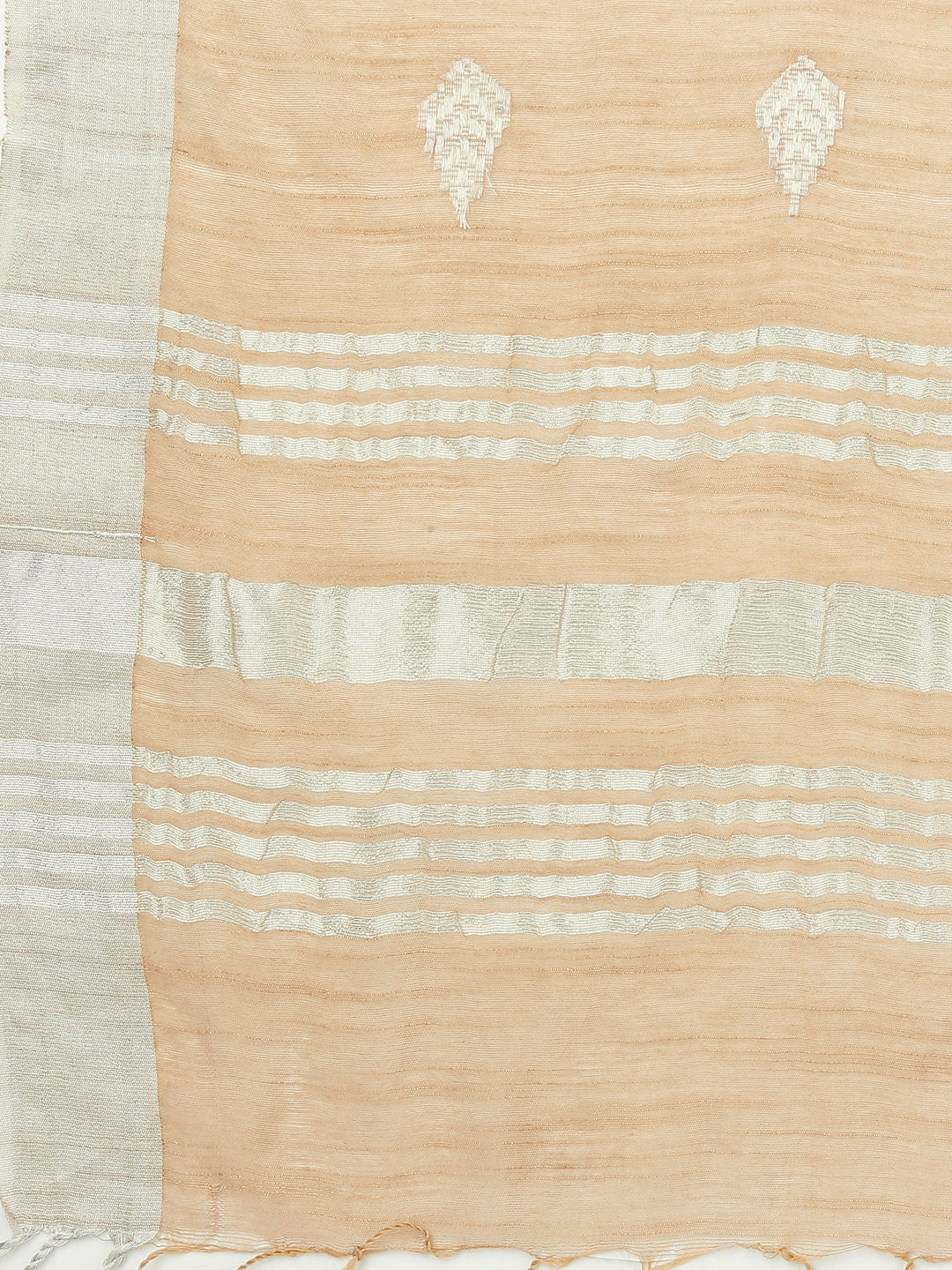 Dupatta Bazaar Woman's Gold Woven Cotton Silk Dupatta. - Dupatta Bazaar