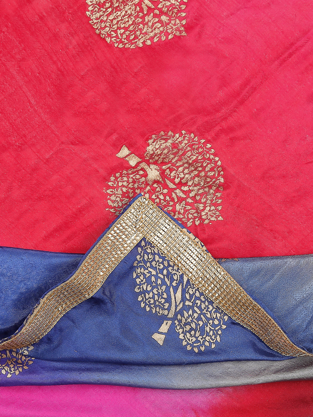 Dupatta Bazaar Woman's Multicoloured Art Silk Dupatta. - Dupatta Bazaar