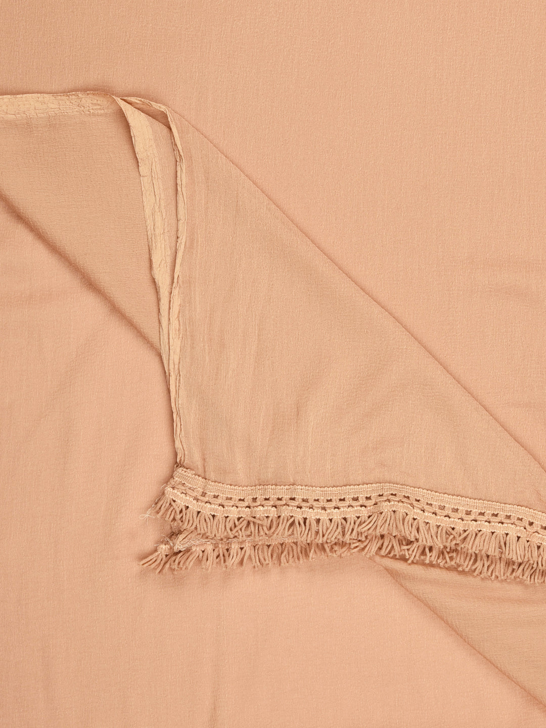 Dupatta Bazaar Woman's Beige Chiffon Dupatta . - Dupatta Bazaar