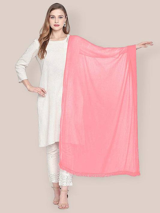 Peach Chiffon Dupatta freeshipping - Dupatta Bazaar