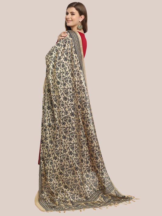 Warli Print Dupatta