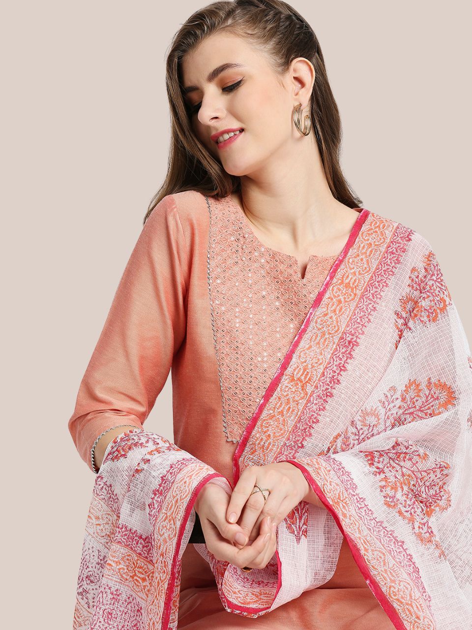 White Pink Orange