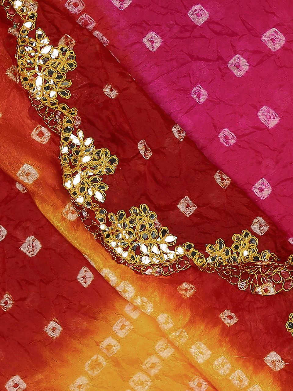 Yellow & Rani Pink