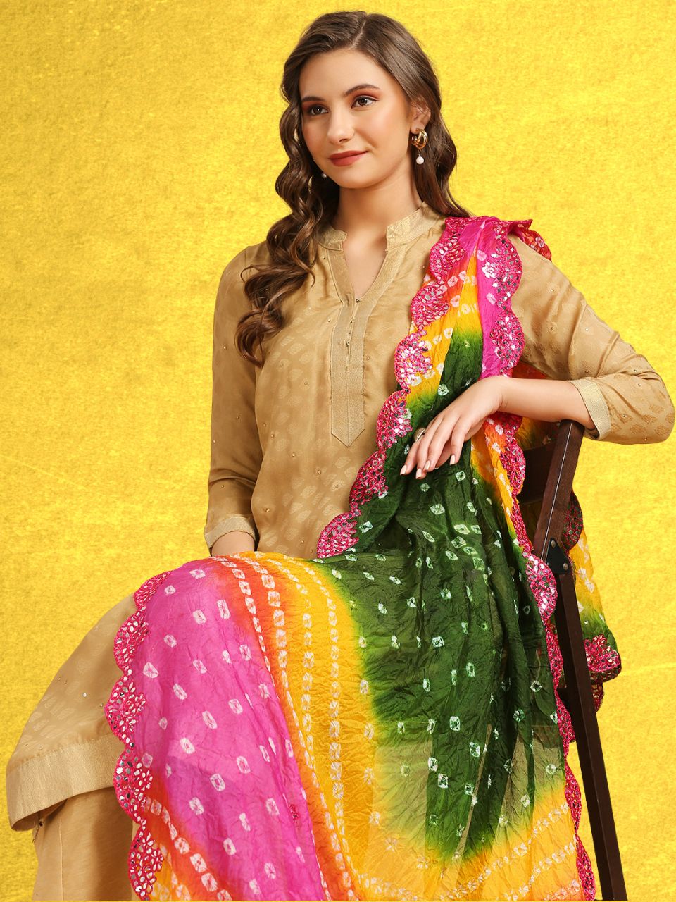 Rani Pink & Green