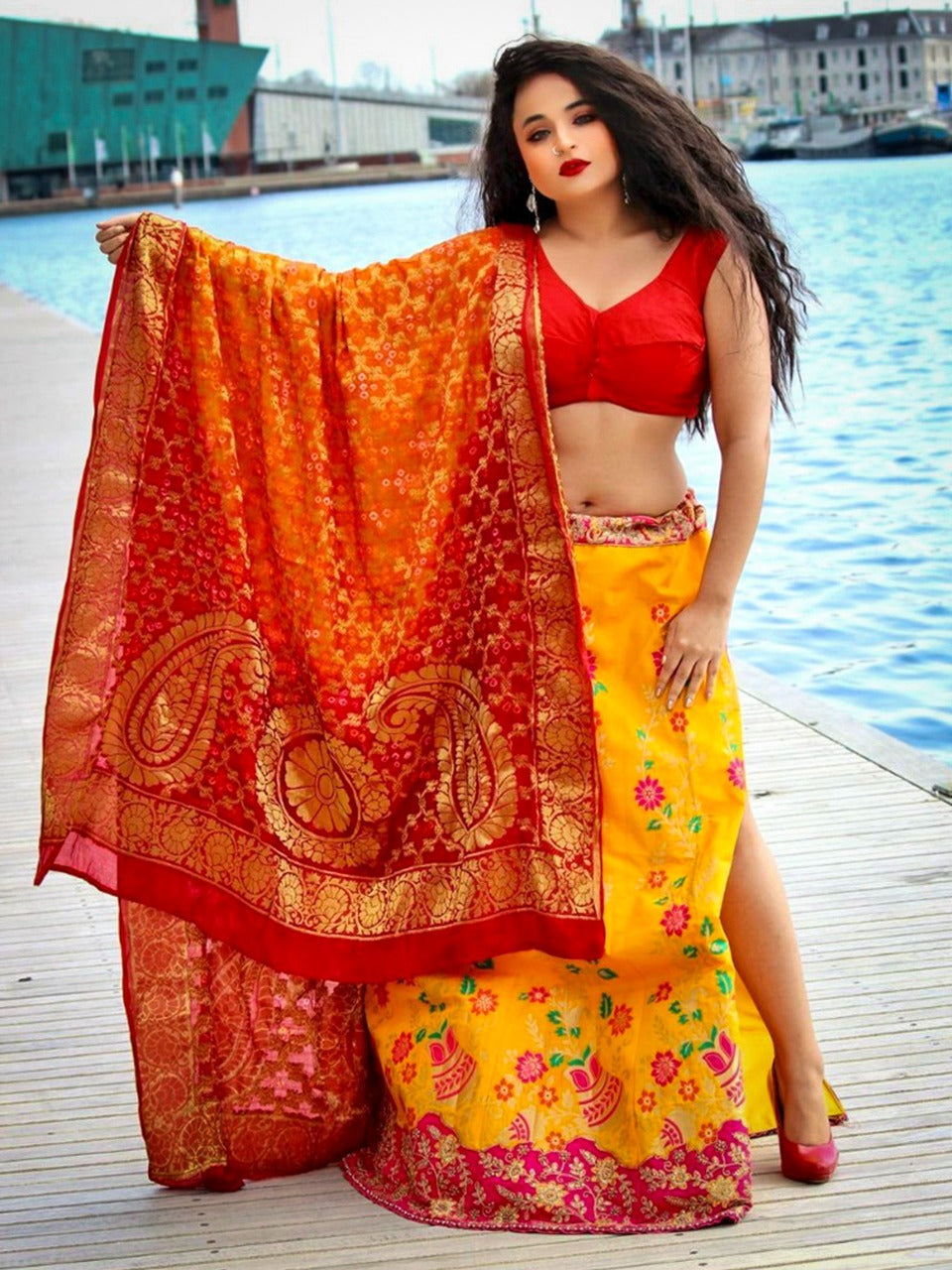Red & Orange